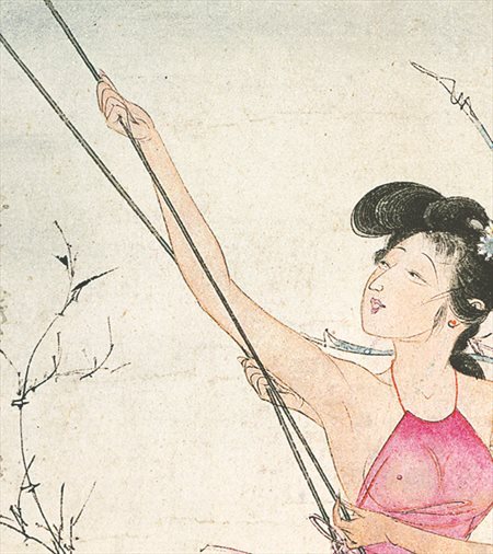 云南省-胡也佛的仕女画和最知名的金瓶梅秘戏图